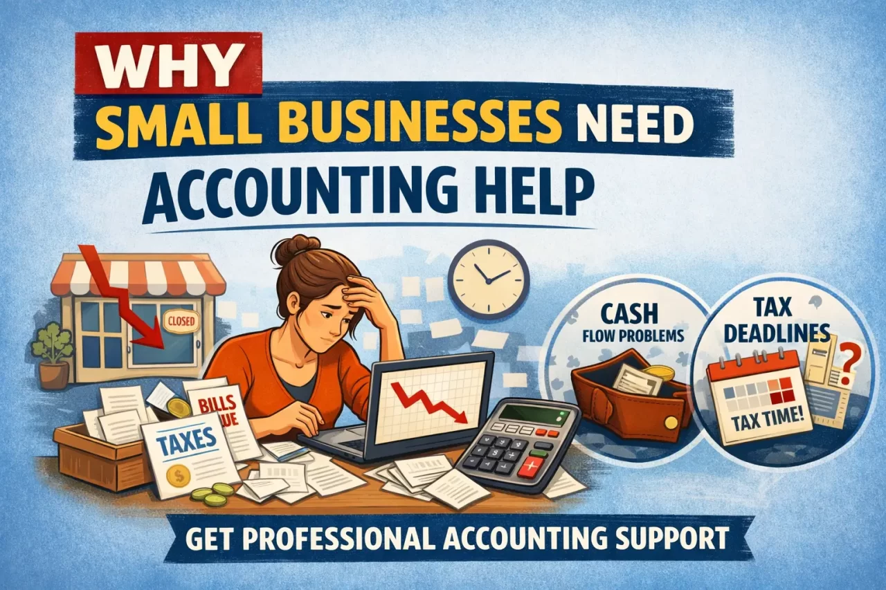 Why Small Businesses Need Accounting Help