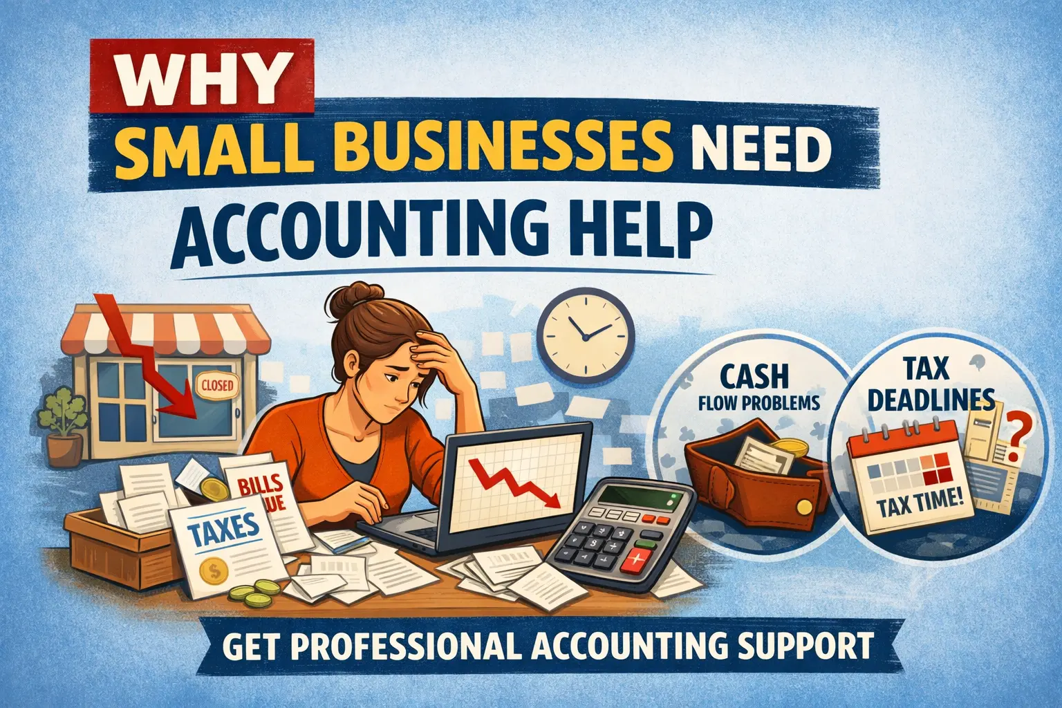 Why Small Businesses Need Accounting Help