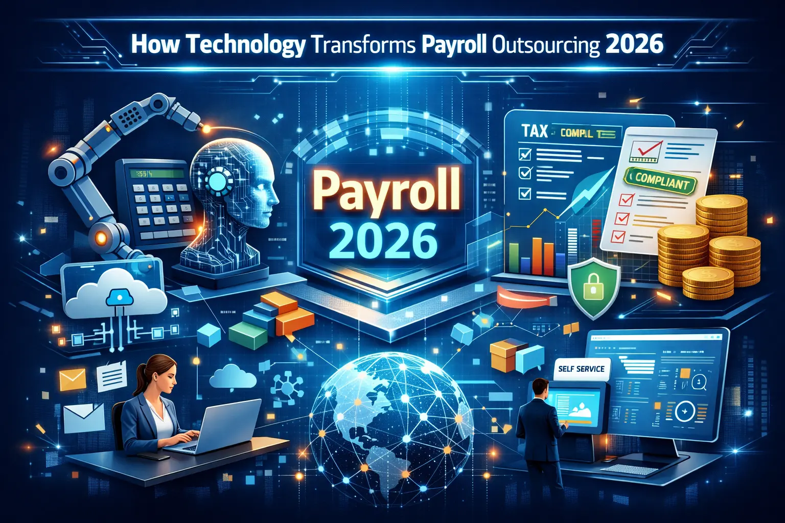How technology transforms payroll outsourcing