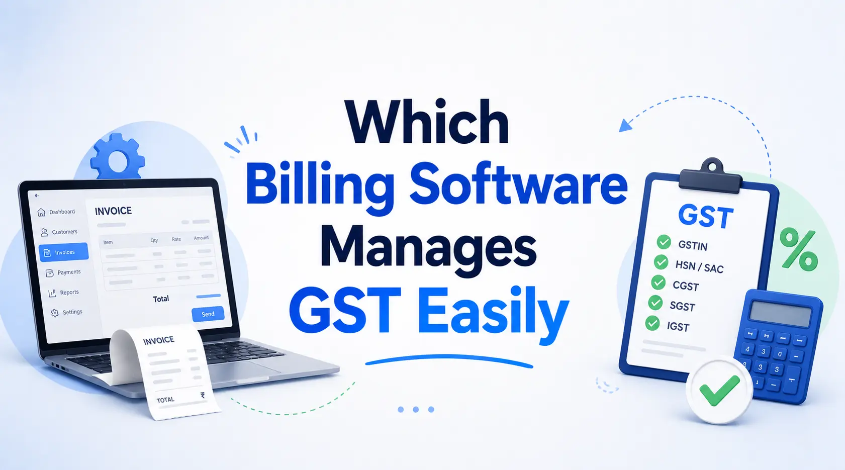 Billing Software Manages GST Easily