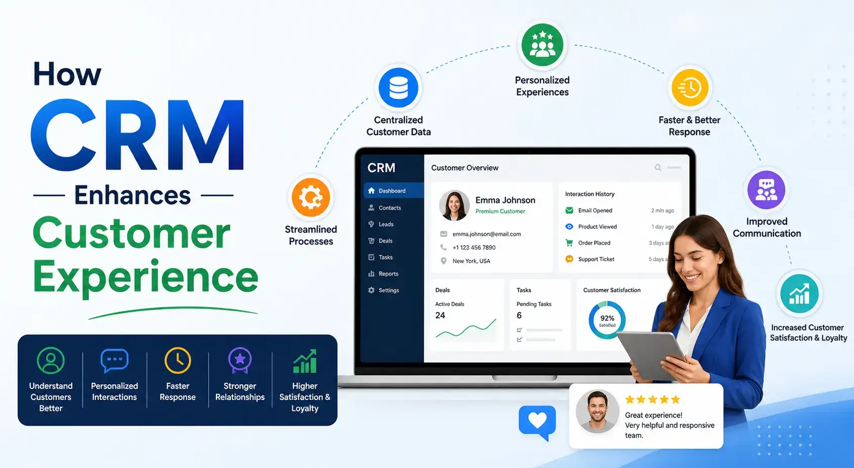 CRM Enhances Customer Experience 