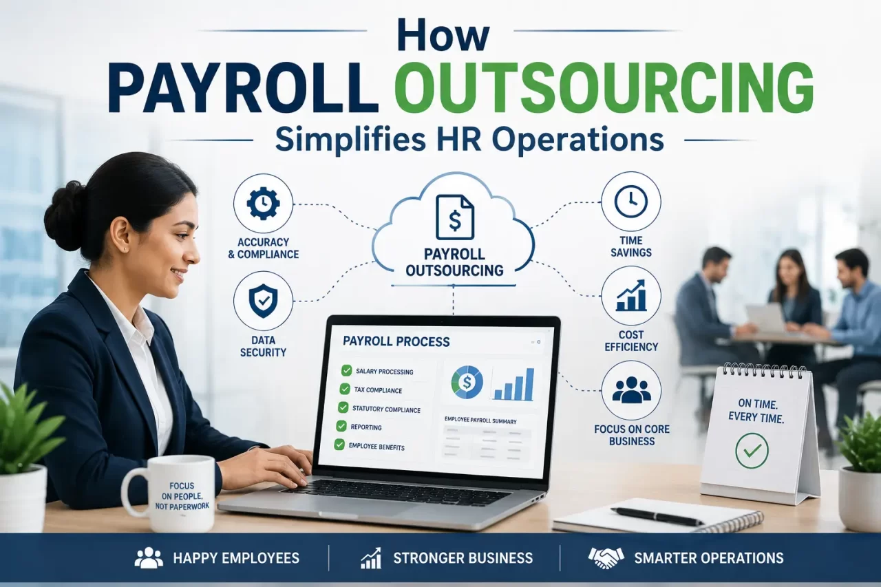 Payroll outsourcing benefits in business operations