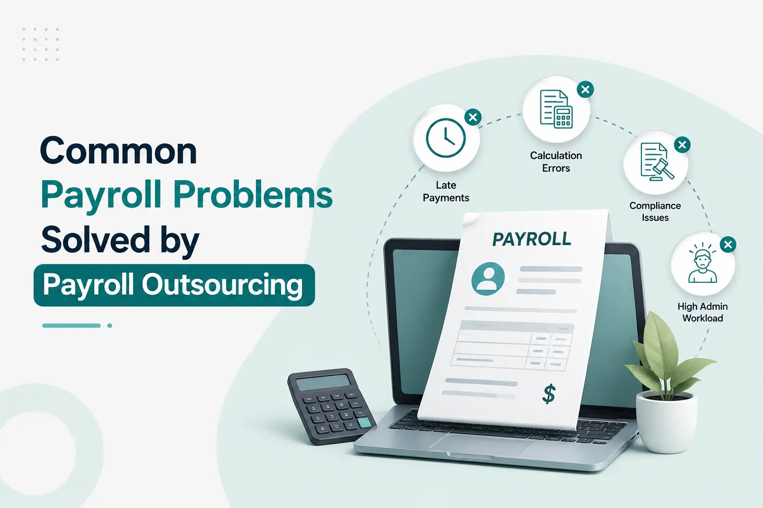 Payroll Problems Solved by Outsourcing